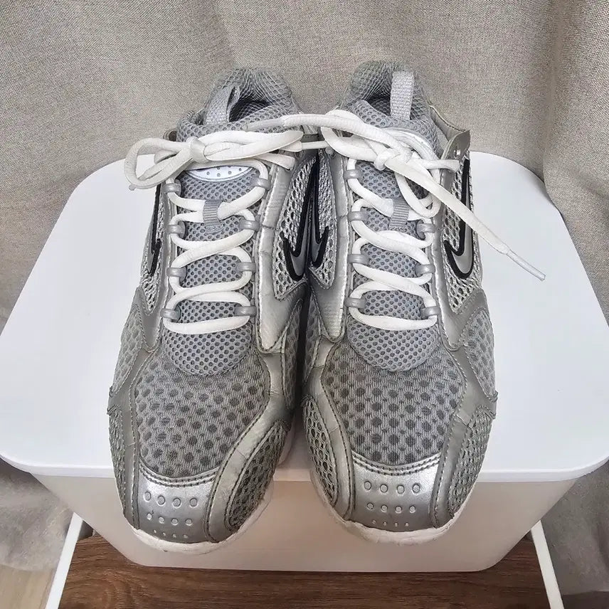 [BUNJANG] Nike Air Zoom Spiridon Cage 2 Metallic Silver / 255나이키 에어 줌 스피리돈 케이지 2 메탈릭 실버     -931