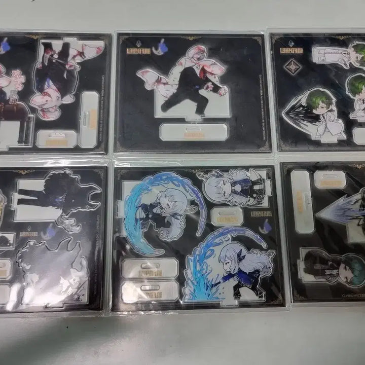 [BUNJANG] Hamhampangpang Library of Ruina Guest Acrylic Set (Argaliyah and 4 others) Bundle Set / 햄햄팡팡 라오루 손님아크릴 아르갈리아 외4종 일괄 판매
