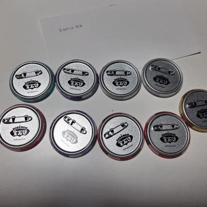 [BUNJANG] Pokemon Card Tin Badge (China Exclusive) / 포켓몬카드 캔뱃지 포켓몬뱃지