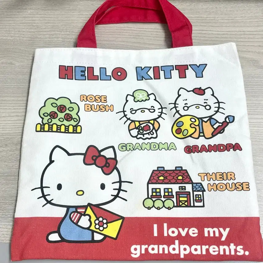 [BUNJANG] Hello Kitty Eco Bag Shopping Bag / 헬로키티 에코백 장바구니