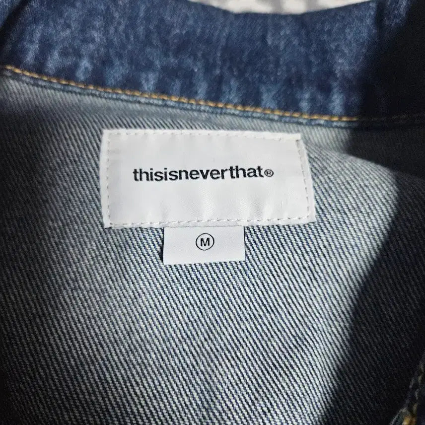 [BUNJANG] thisisneverthat Denim Trucker Jacket / 디스이즈네버댓 데님 트러커 자켓