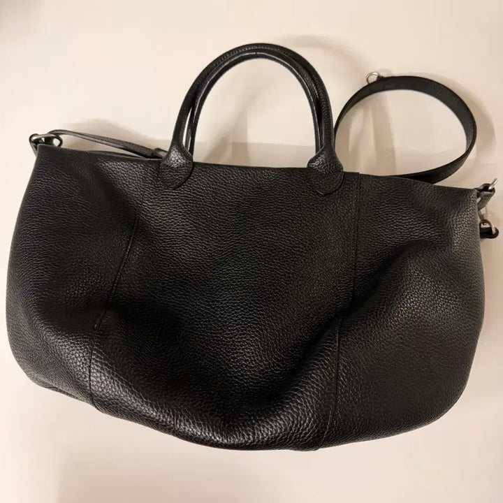 [BUNJANG] AfterPray Fortune Cookie Leather Crossbody Bag Black / 애프터프레이 포춘 쿠키 레더 크로스백 블랙