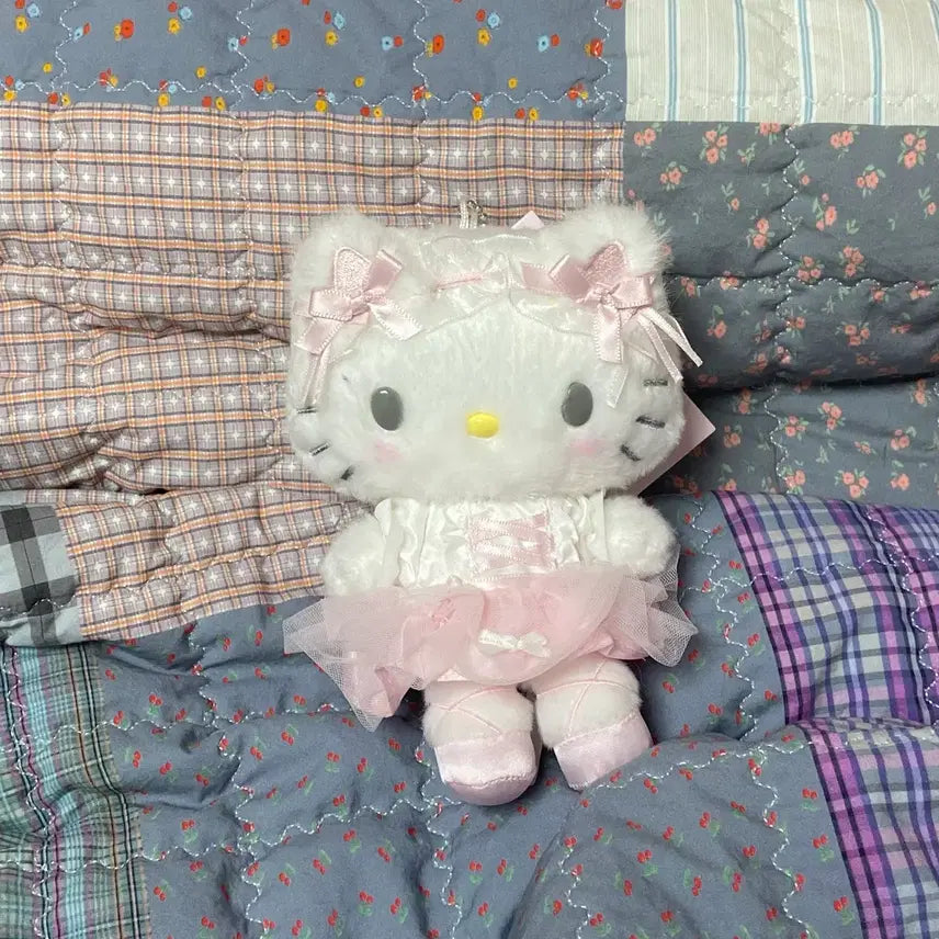 [BUNJANG] Sanrio Ballerina Hello Kitty Mascot / 산리오 시로네코 발레리나 키티 헬로키티 마스코트