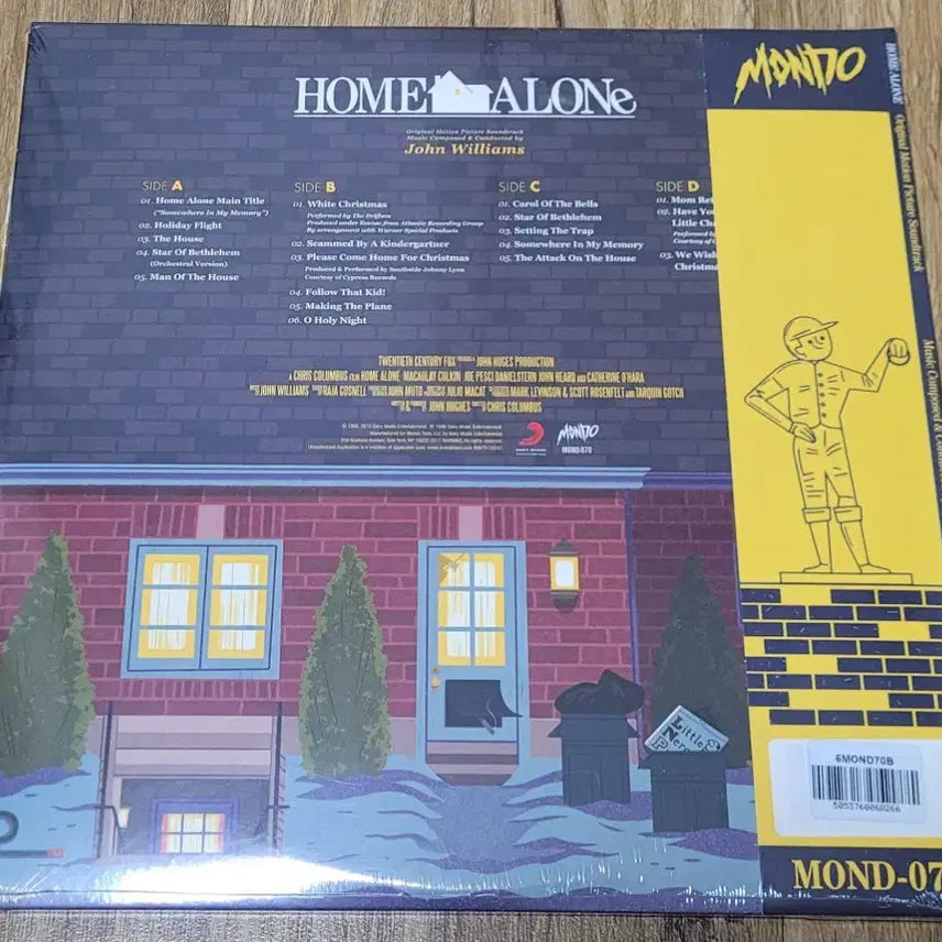 [BUNJANG] Home Alone Mondo Unsealed 180g Vinyl LP / 택포) 미개봉 나홀로 집에 LP 몬도