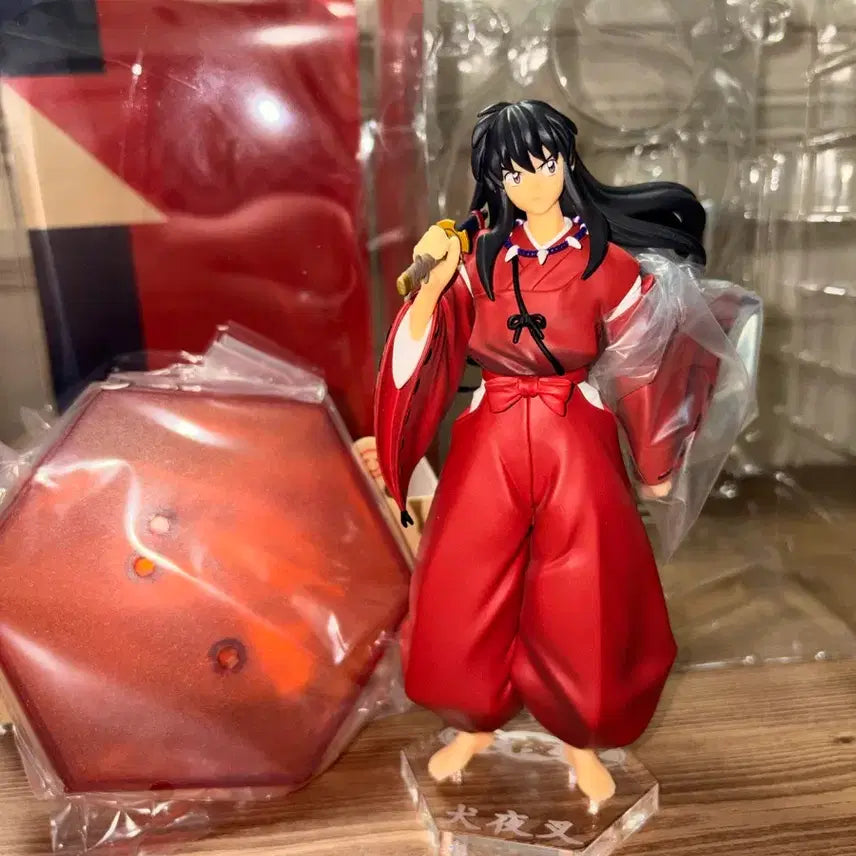 [BUNJANG] Pop Up Parade Inuyasha Figure (Early Morning Version) with Acrylic Stand Set / (단순개봉)팝업퍼레이드 이누야샤 피규어 초하루 버전+아크릴 발판 세트