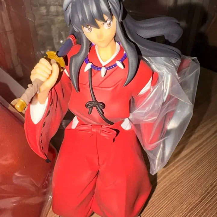 [BUNJANG] Pop Up Parade Inuyasha Figure (Early Morning Version) with Acrylic Stand Set / (단순개봉)팝업퍼레이드 이누야샤 피규어 초하루 버전+아크릴 발판 세트