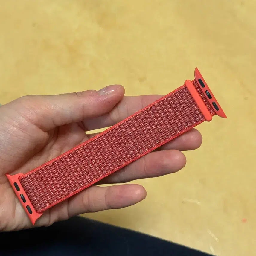 [BUNJANG] Apple Watch Strap 38/40/41mm, Red (New) / 애플워치 스트랩 384041 다홍 (새상품)