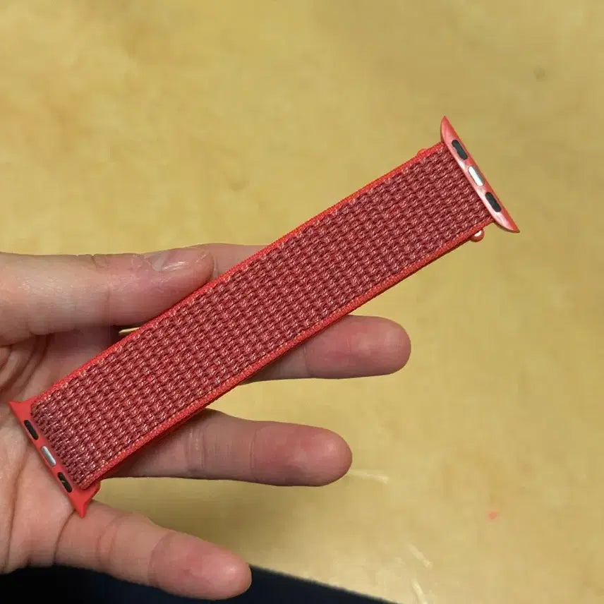 [BUNJANG] Apple Watch Strap 38/40/41mm, Red (New) / 애플워치 스트랩 384041 다홍 (새상품)