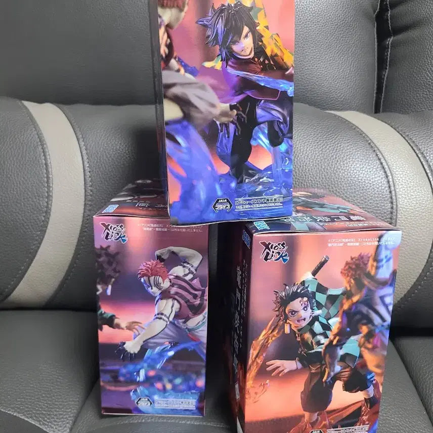 [BUNJANG] Sega Demon Slayer: Kimetsu no Yaiba XrossLink Figure (Tanjiro, Giyu, Akaza) / 세가 귀멸의 칼날 XrossLink 피규어(탄지로, 기유, 아카자)