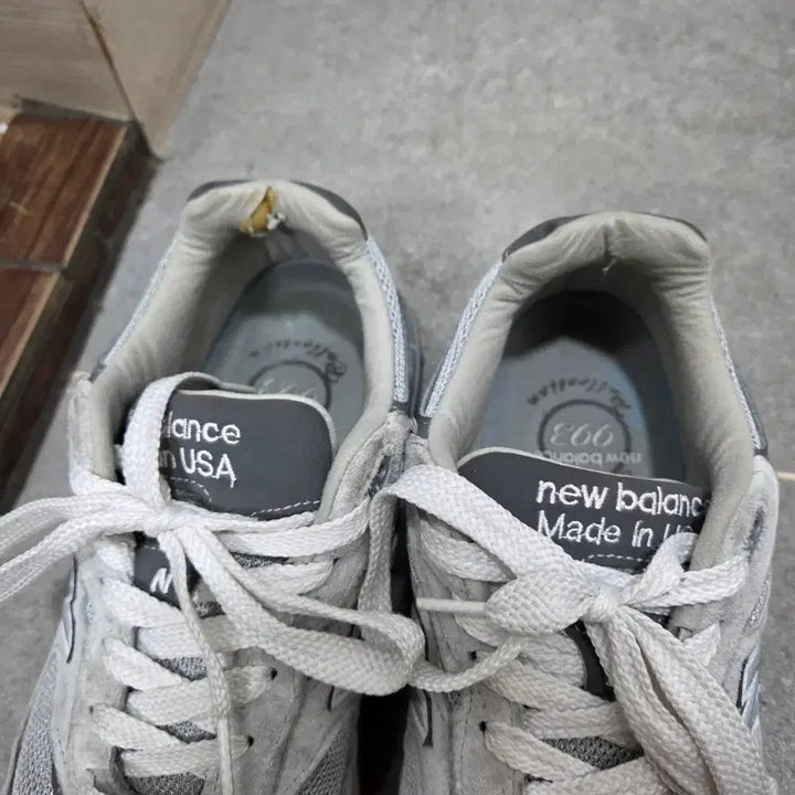 [BUNJANG] New Balance 993 Made in USA Gray Sneakers / 뉴발란스 993 회색 Made in USA 280