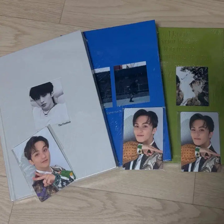 [BUNJANG] Mark Solo Album Photobook 3-Set POB (Sealed) / (미개봉) 마크 솔로 앨범 포토북 3장 세트 특전 포함