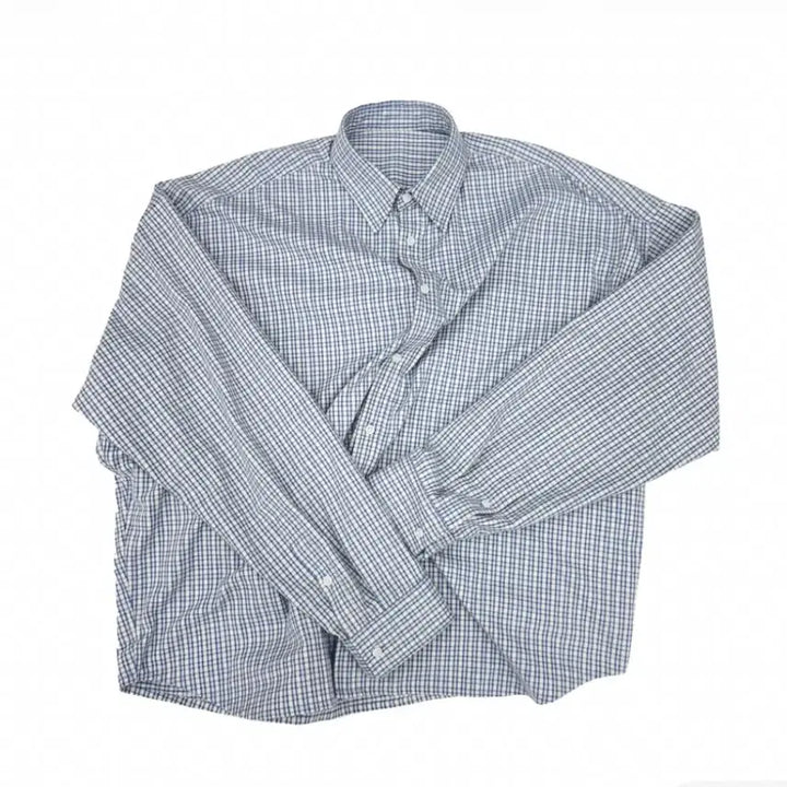 [BUNJANG] Nonnode Flexible String Shirt Sky Blue / 논노드 플렉시블 스트링 셔츠 스카이 블루