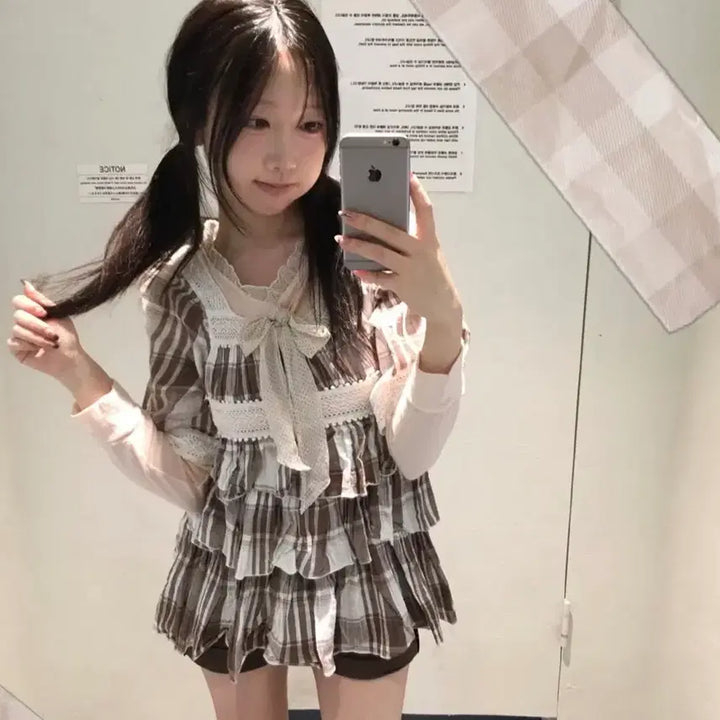 [BUNJANG] Vintage Strawberry Chocolate Coordi Set - Swinging Seoul Milky Coil Nihonjin Peach Hime Gyaru Style / 빈티지 딸기초코 코디 세트 스윙잉서울밀키코일 입질연 니혼진 피치 히메갸루