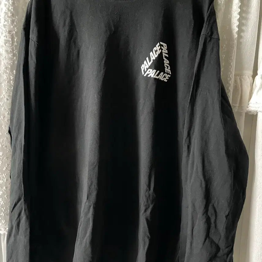 [BUNJANG] Palace Tri-Logo Long Sleeve T-Shirt Black XL / [XL] 팔라스 롱슬리브 긴팔 블랙 급급처
