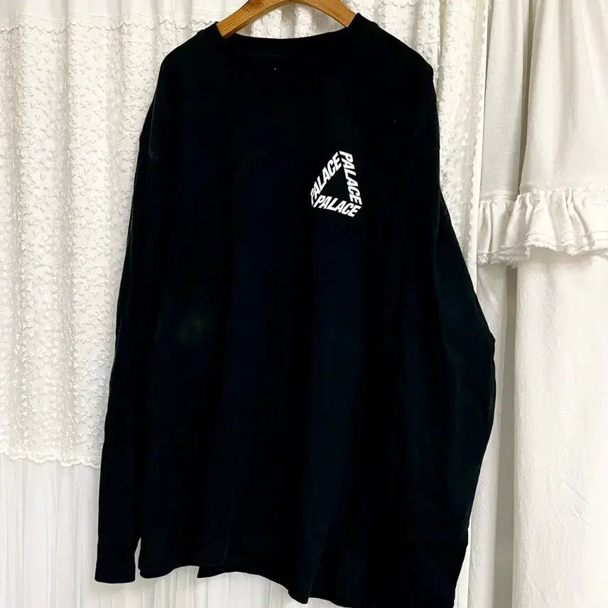 [BUNJANG] Palace Tri-Logo Long Sleeve T-Shirt Black XL / [XL] 팔라스 롱슬리브 긴팔 블랙 급급처