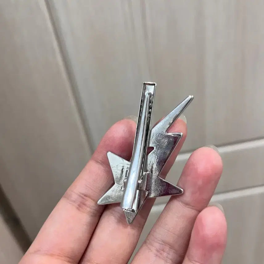 [BUNJANG] BAPE BAPESTA Pink Hairpin / 베이프스타 정품 머리핀 핑크 헤어핀