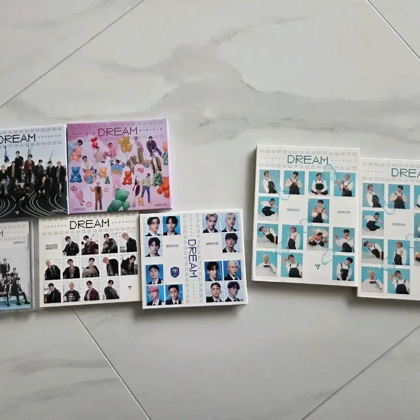 [BUNJANG] SEVENTEEN DREAM Limited Edition Album Set with Photocard / 세븐틴 DREAM 초회한정판 앨범 포카포함