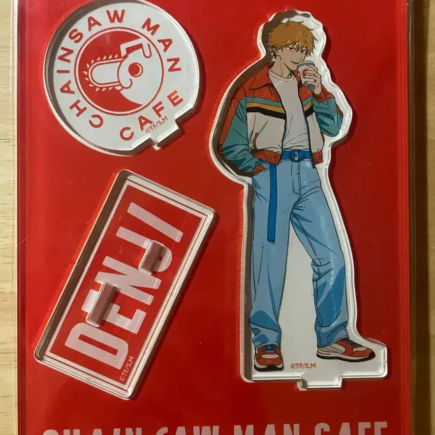 [BUNJANG] Chainsaw Man Denji Acrylic Stand 2024 Cafe Collaboration / 체인소맨 덴지 아크릴스탠드 카페 2024 콜라보