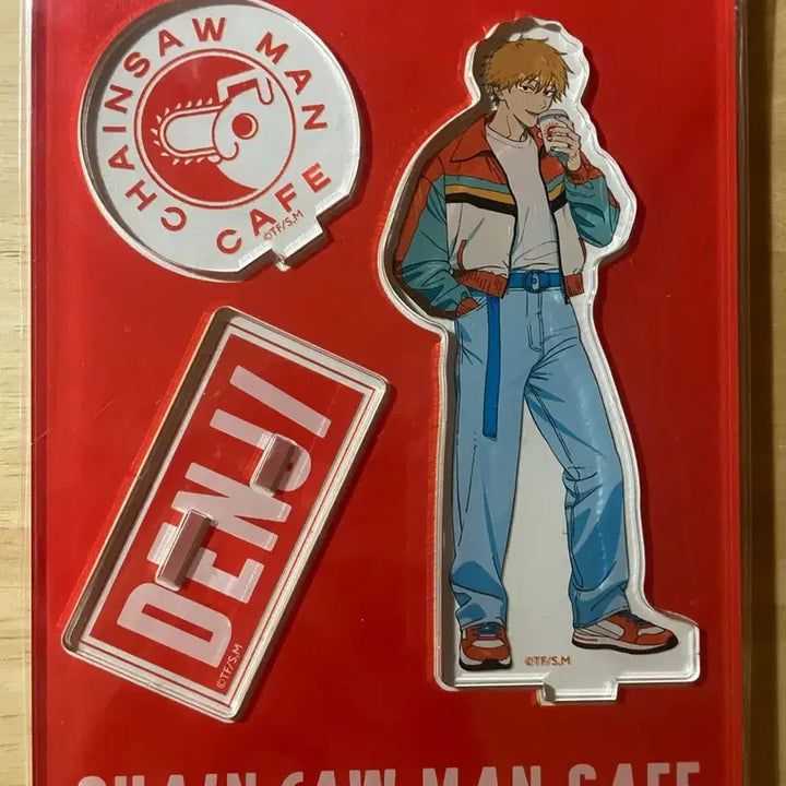 [BUNJANG] Chainsaw Man Denji Acrylic Stand 2024 Cafe Collaboration / 체인소맨 덴지 아크릴스탠드 카페 2024 콜라보
