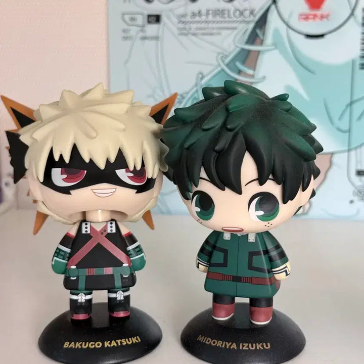 [BUNJANG] My Hero Academia Bakugo &amp; Midoriya Yurayura Head Bundle / (급처!!)나히아 바쿠고 미도리야 일괄!! 유라유라 헤드