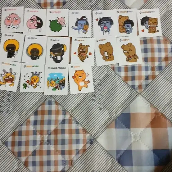 [BUNJANG] Kakao Friends Sticker Set / 카카오 띠부씰 팔아요