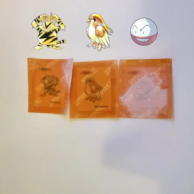 [BUNJANG] Pokemon 30th Anniversary Ttibsseal Bundle Set / 포켓몬 30주년 띠부씰 피죤투 에레브 붐볼 미개봉 일괄