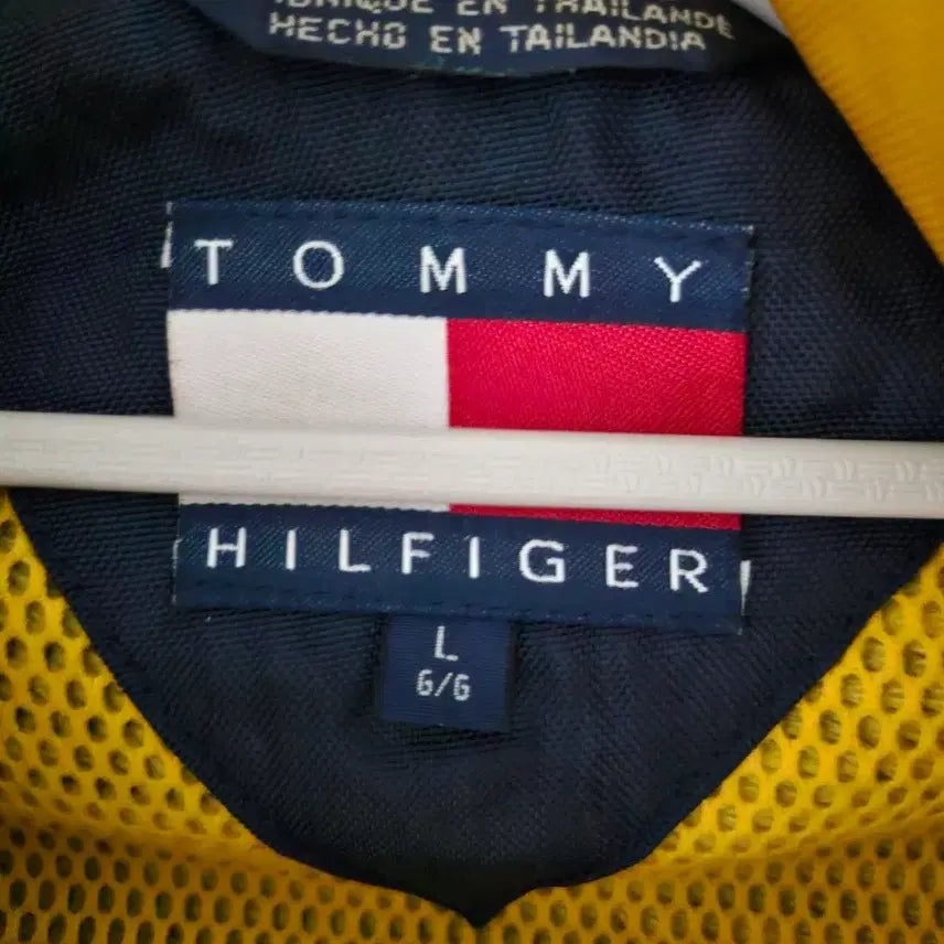 [BUNJANG] Tommy Hilfiger Outdoor Old School Jacket Navy/Yellow / 타미힐피거 아웃도어 올드스쿨 자켓 네이비/옐로우