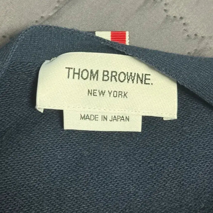 [BUNJANG] Thom Browne Loopback Jersey Stripe Cardigan Navy Size 2 / 톰브라운 루프백 저지 사선 가디건 네이비