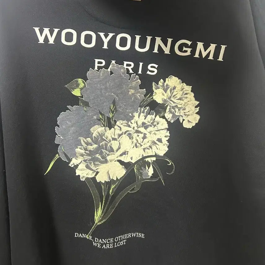 [BUNJANG] Wooyoungmi 2021 Flower Hoodie Size 48 / 21년 우영미 플라워 후드티 48