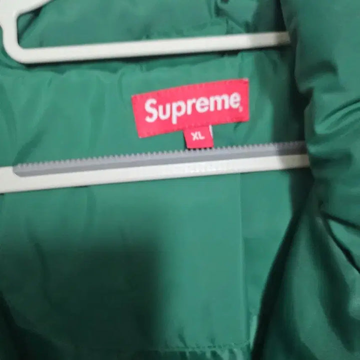 [BUNJANG] Supreme Green Purple Puffer Jacket XL / 슈프림 그린 퍼플 푸퍼 패딩 자켓