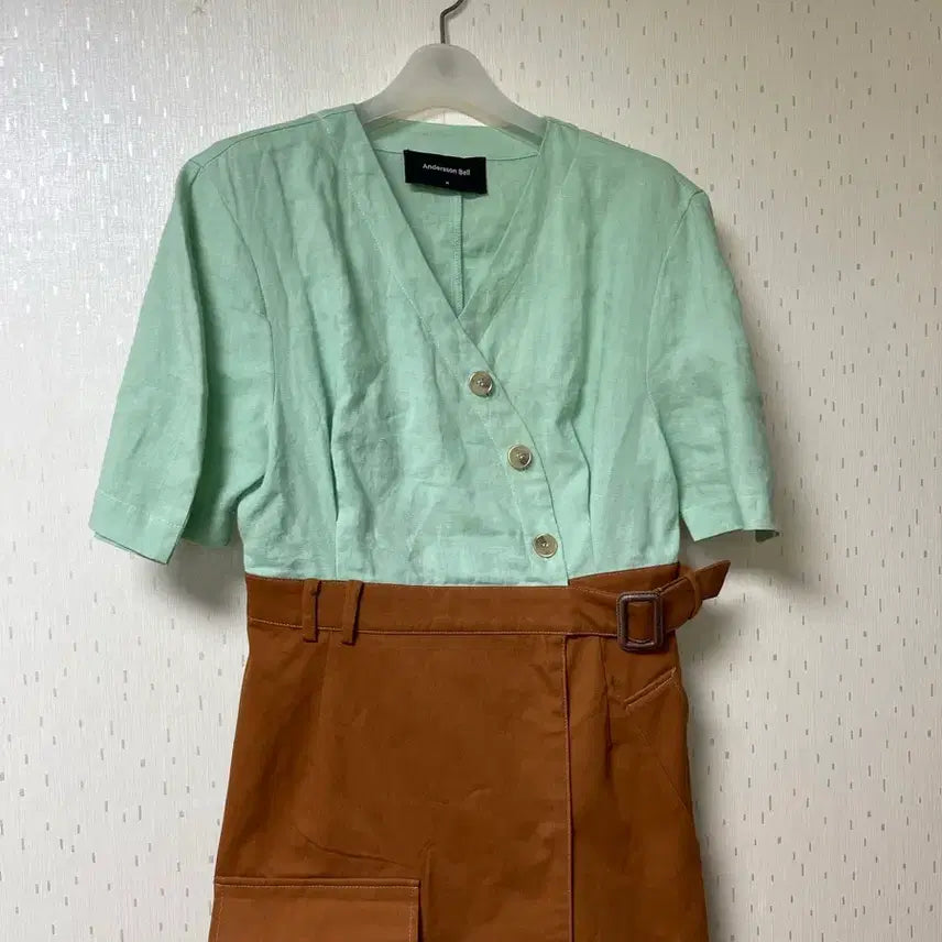 [BUNJANG] Andersson Bell For Women MIA Linen Dress (atb319w) / 앤더슨벨 포 우먼 정품 미아 린넨 드레스 atb319w