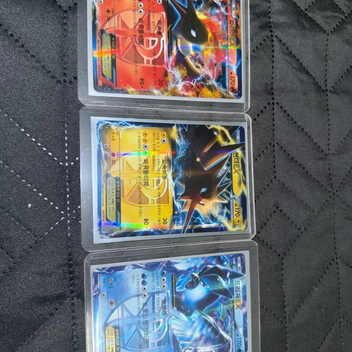 [BUNJANG] 2013 Team Plasma Fire, Thunder, Freezer Bundle Set / 2013 플라즈마단 파이어 썬더 프리져 S급