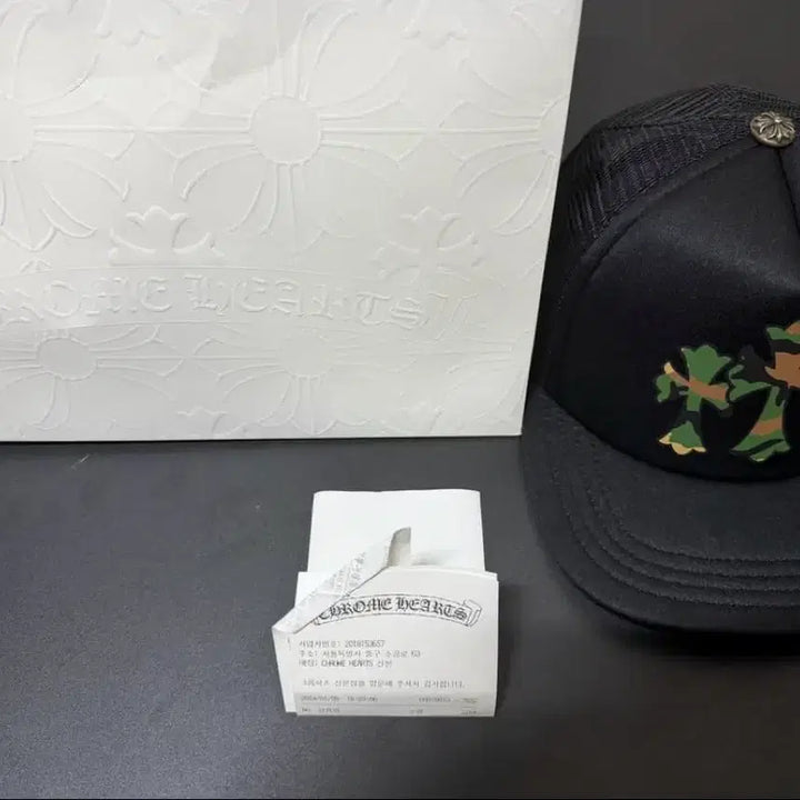 [BUNJANG] Chrome Hearts Military Cross Trucker Cap / 크롬하츠 밀리터리 크로스 트러커 킹 타코