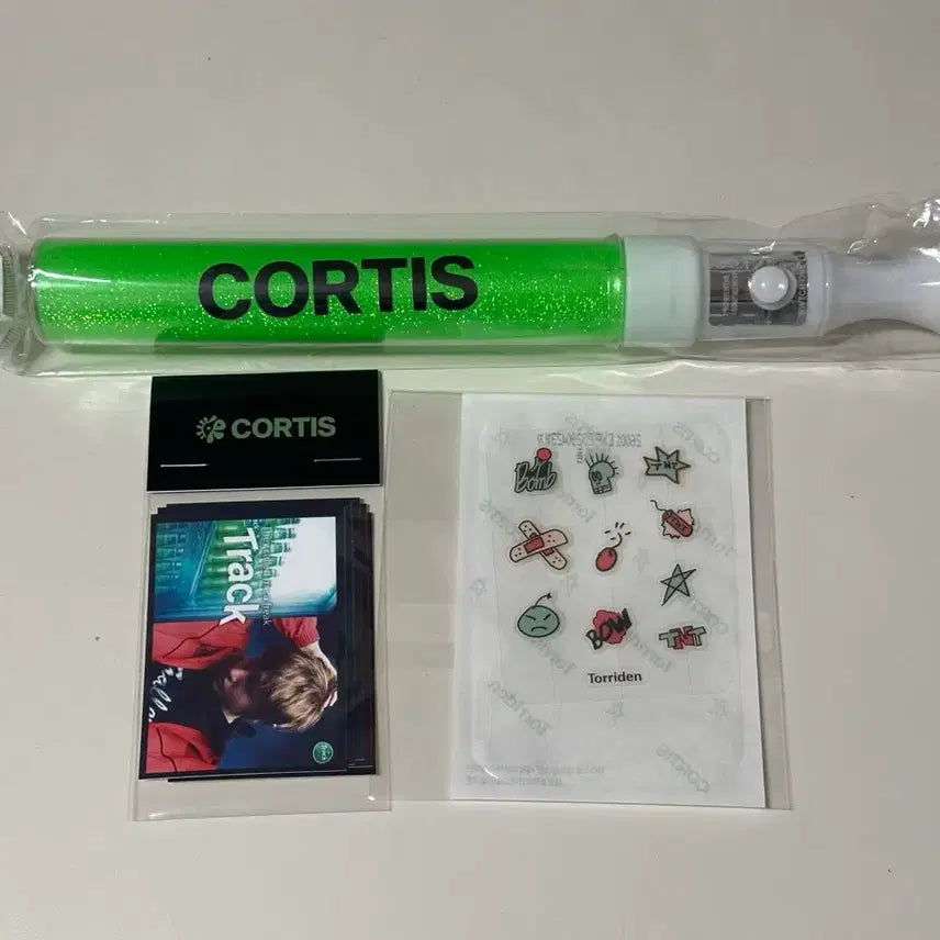 [BUNJANG] Cortis Green Green Release Party Cheering Stick Sticker Toriden Patch / 코르티스 그린그린 릴리즈파티 릴파 역조공 응원봉 스티커 토리든 패치