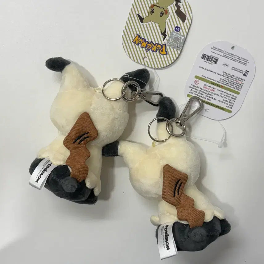 [BUNJANG] Pokemon Mimikyu Doll Keychain Set / 포켓몬스터 따라큐 인형 키링 정품 (새상품) 일괄 할인