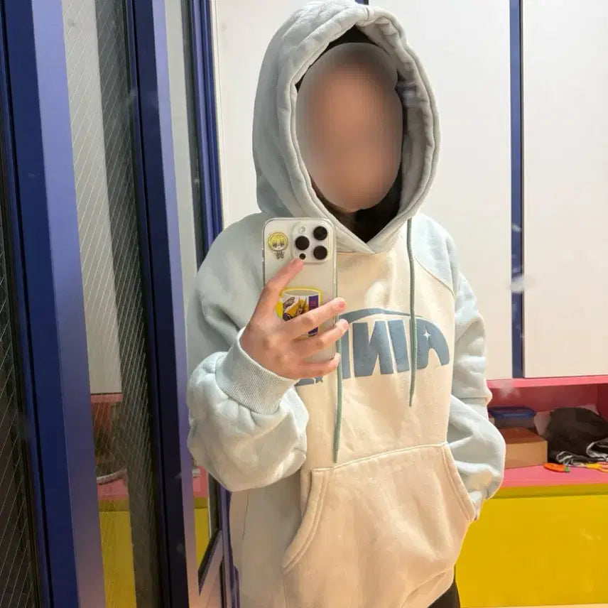 [BUNJANG] Compagno AiNl Hooded Sweatshirt / 꼼파뇨 AiNl후드티