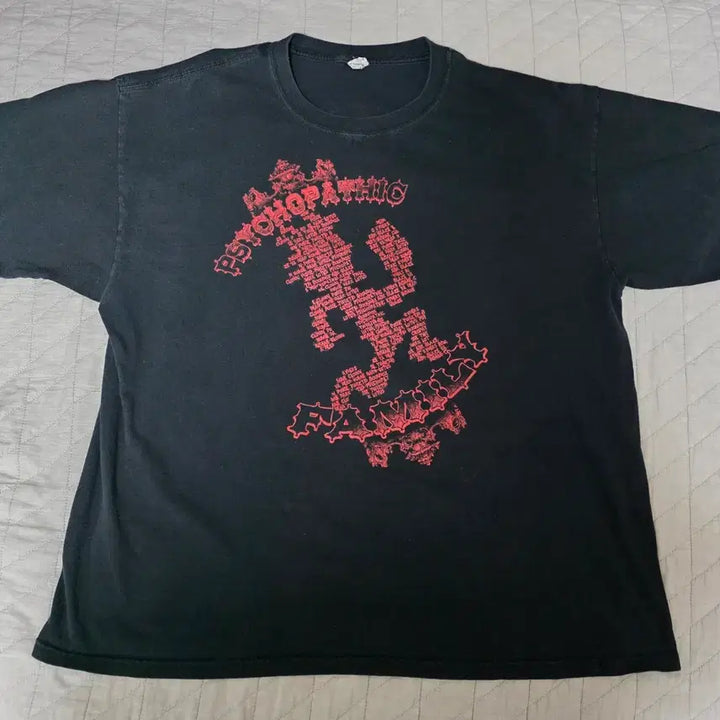 [BUNJANG] ICP Hatchet Man 00s Vintage Rap Band T-Shirt 2XL / [2XL] 00s ICP 레터 해칫맨 빈티지 랩티 밴드티