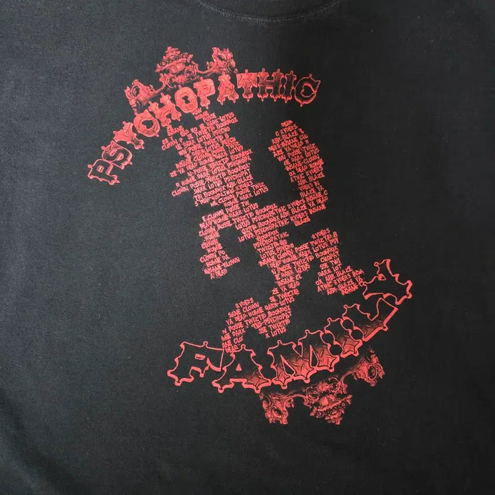 [BUNJANG] ICP Hatchet Man 00s Vintage Rap Band T-Shirt 2XL / [2XL] 00s ICP 레터 해칫맨 빈티지 랩티 밴드티