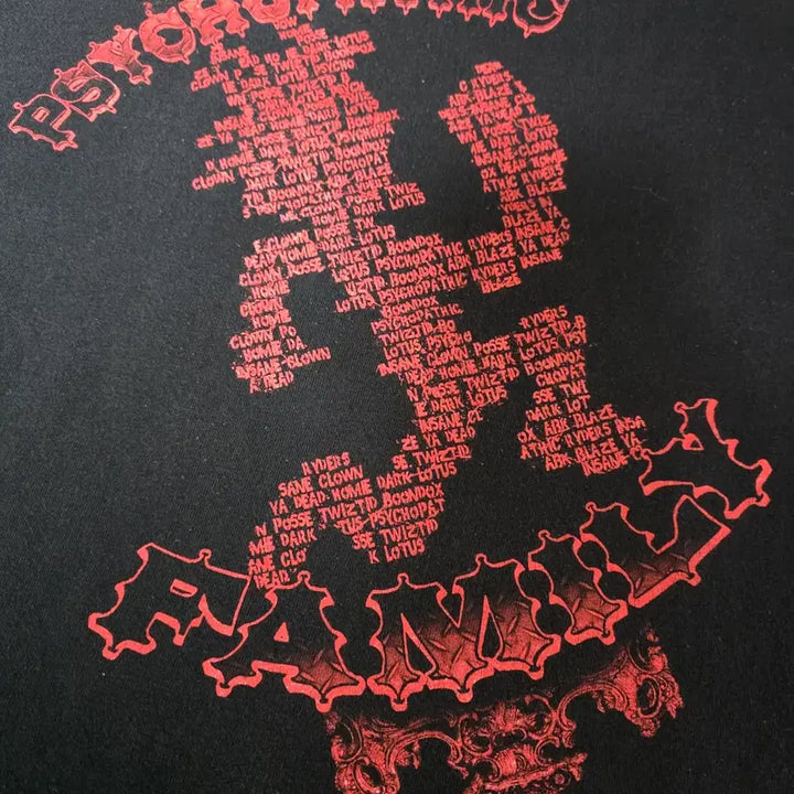 [BUNJANG] ICP Hatchet Man 00s Vintage Rap Band T-Shirt 2XL / [2XL] 00s ICP 레터 해칫맨 빈티지 랩티 밴드티