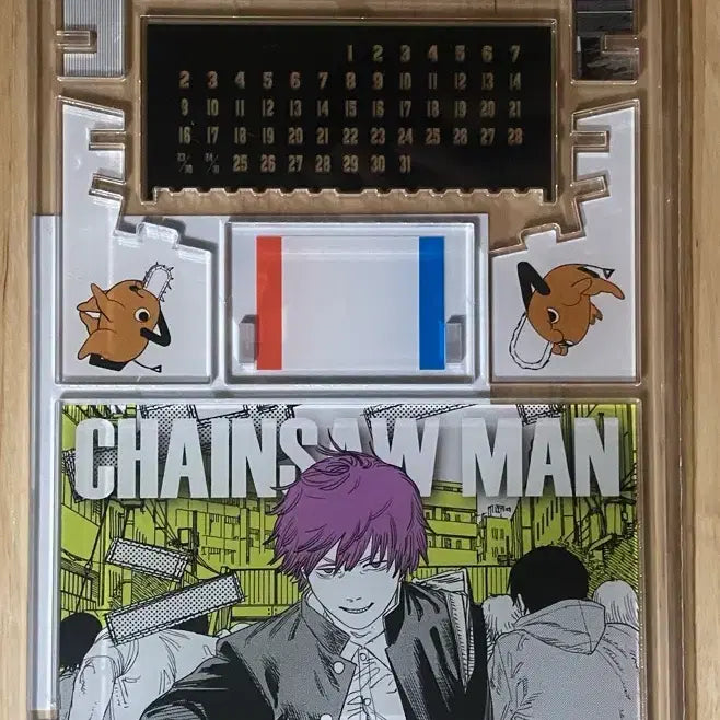 [BUNJANG] Chainsaw Man Denji Power Aki Sega Prize B Acrylic Perpetual Calendar / 체인소맨 아크릴 만년달력 덴지 파워 아키 세가쿠지 B상