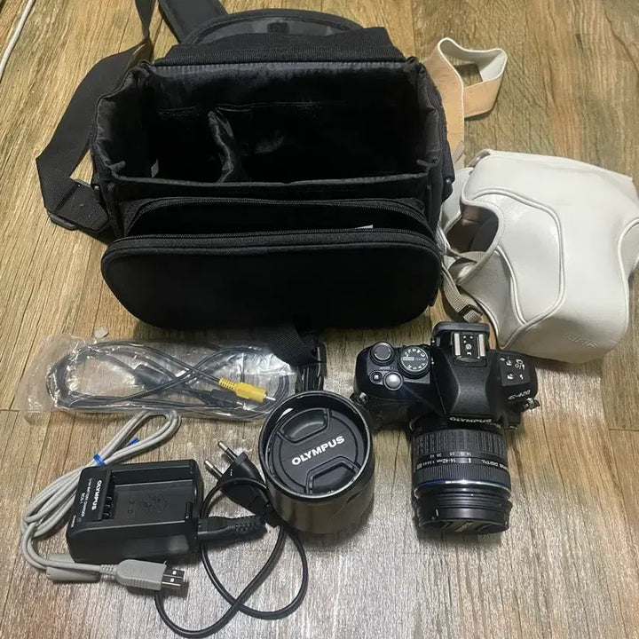 [BUNJANG] Olympus E-420 DSLR Full Set / [새상품 급처] 올림푸스 E-420 DSLR 풀세트