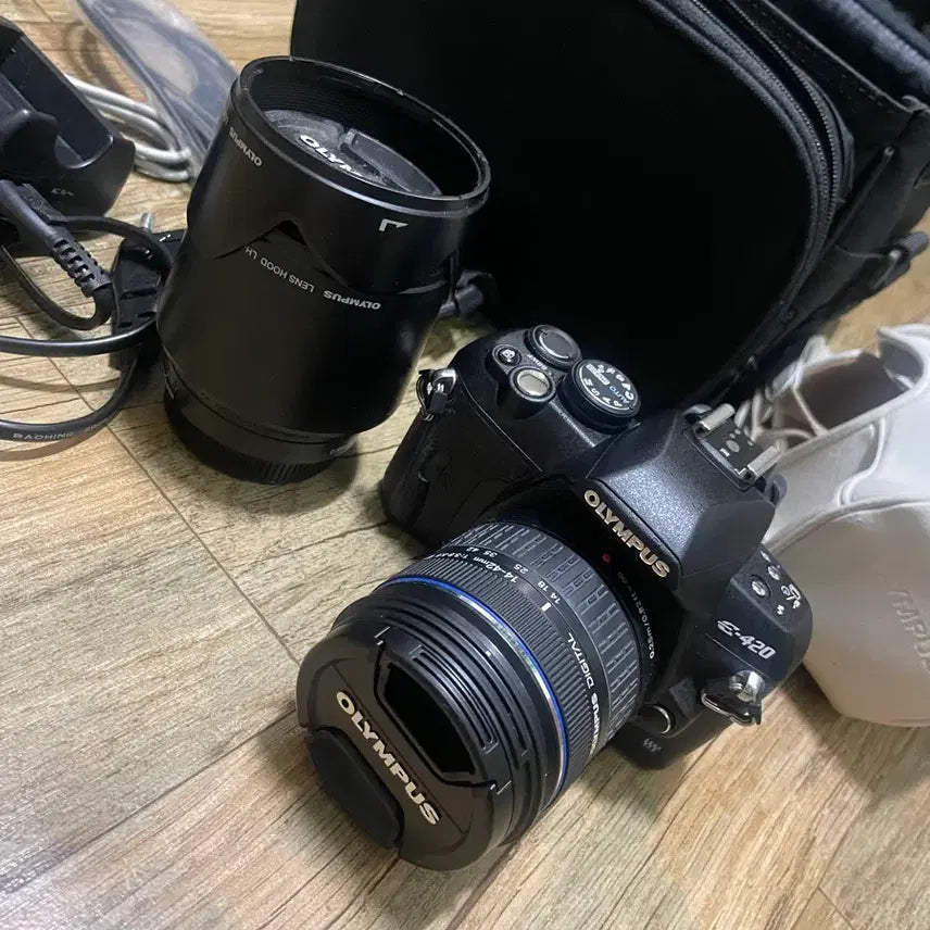 [BUNJANG] Olympus E-420 DSLR Full Set / [새상품 급처] 올림푸스 E-420 DSLR 풀세트
