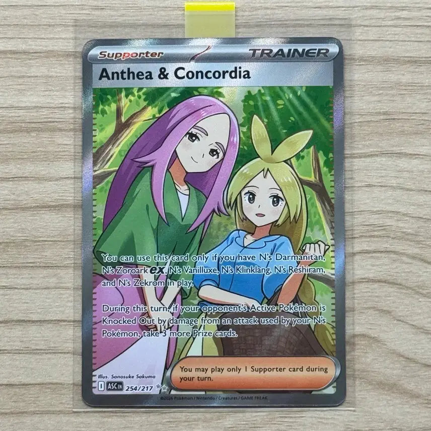 [BUNJANG] Pokemon Card North American Edition Verbena &amp; Helena SR / [포켓몬카드 북미판] 버베나와 헬레나 sr