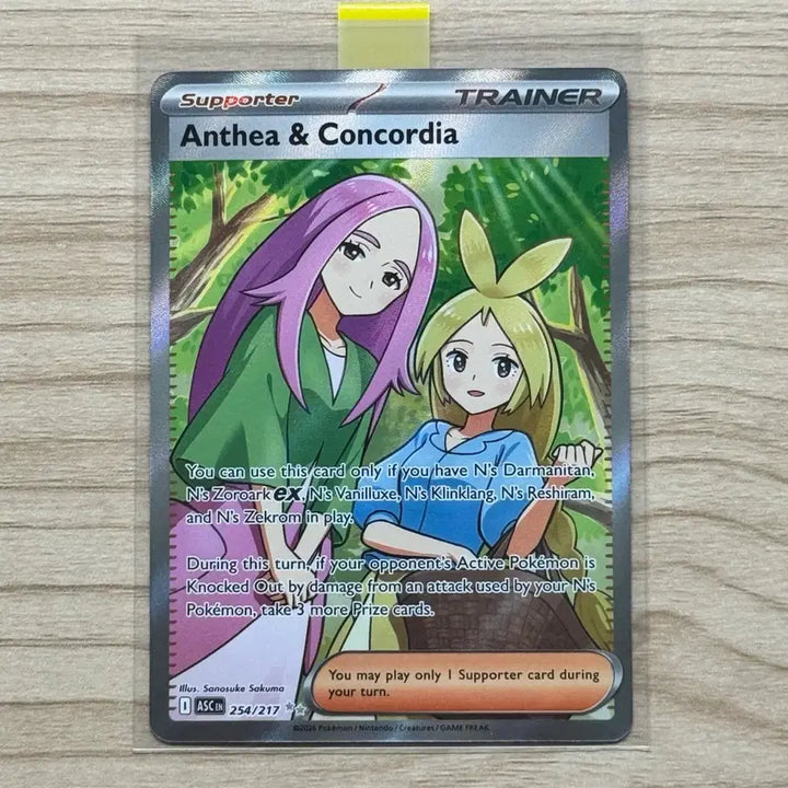 [BUNJANG] Pokemon Card North American Edition Verbena &amp; Helena SR / [포켓몬카드 북미판] 버베나와 헬레나 sr