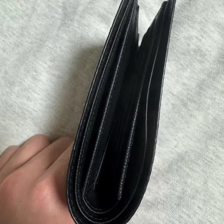 [BUNJANG] Louis Vuitton Black Monogram Bifold Wallet / 루이비통 반지갑 블랙 모노그램