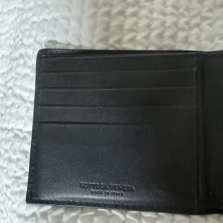 [BUNJANG] Bottega Veneta Black Bifold Wallet / 보테가 베네타 블랙 반지갑