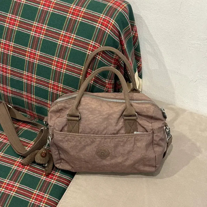 [BUNJANG] Kipling Cocoa Shoulder &amp; Crossbody Bag / 키플링 숄더&amp;크로스백 코코아