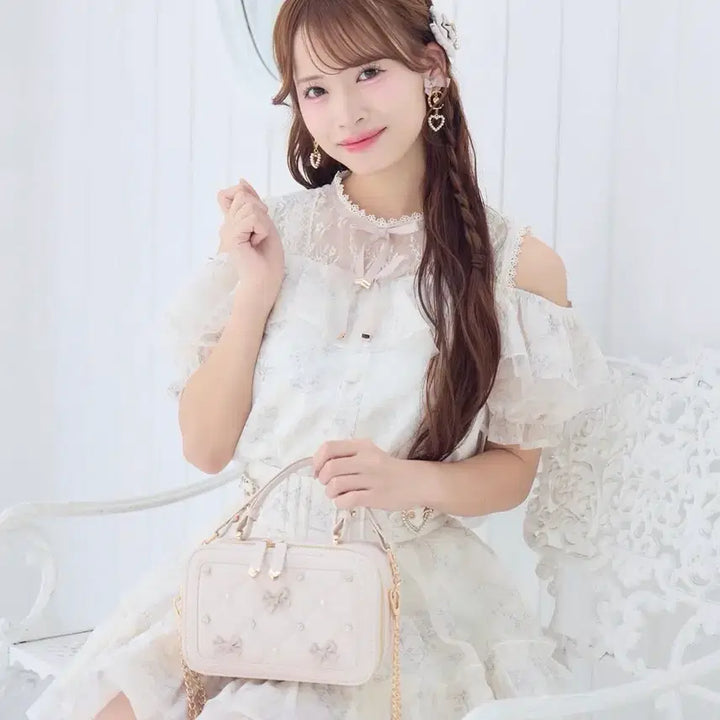 [BUNJANG] Rosita Blouse and Skirt Set-up / 로지타 블라우스 스커트 셋업 - 양산형 스나계 지뢰계