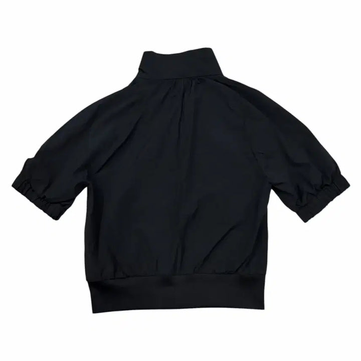 [BUNJANG] Lucky Marche Runglan Half Zip-Up Anorak Short Sleeve Black M / 럭키마르쉐 랭글런 하프집업 아노락 반팔 블랙 M