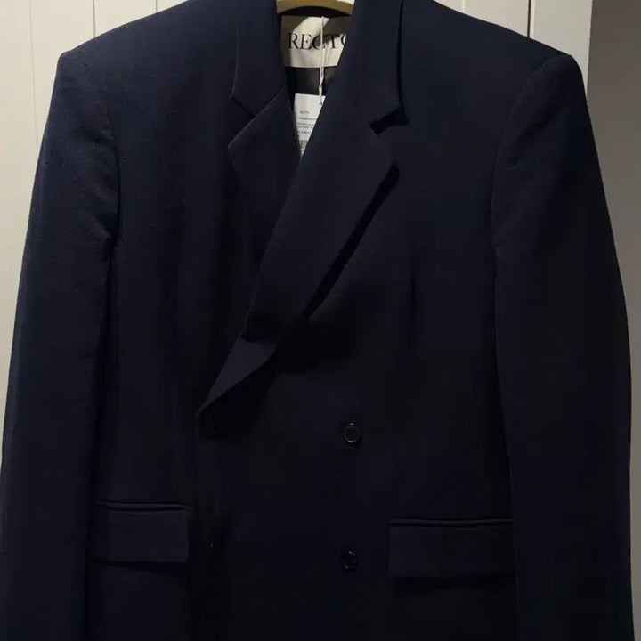 [BUNJANG] RECTO Quincy Hourglass Jacket Dark Navy M / [24fw] 렉토 퀸시 아워글라스 자켓 다크네이비 M
